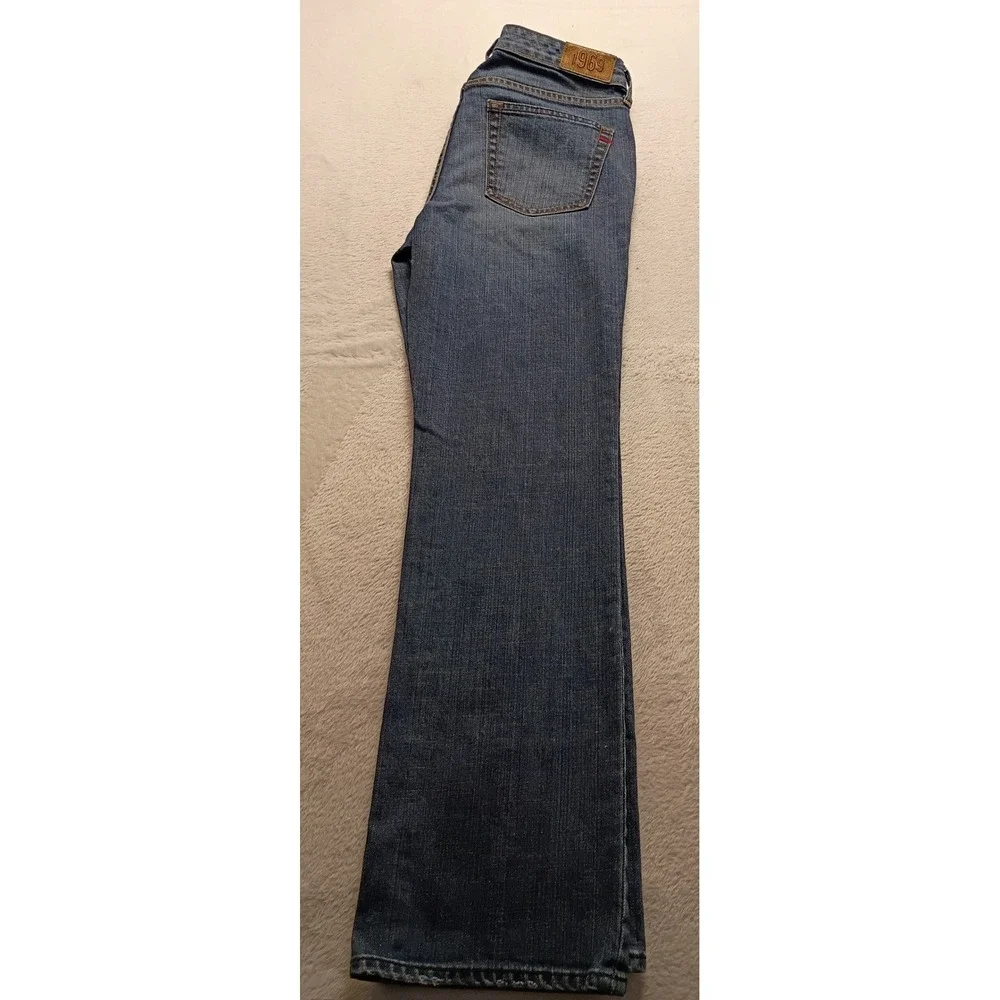 Gap 1969 Classic Fit Blue Jeans Medium Wash Straight Leg Stretch Denim Men's